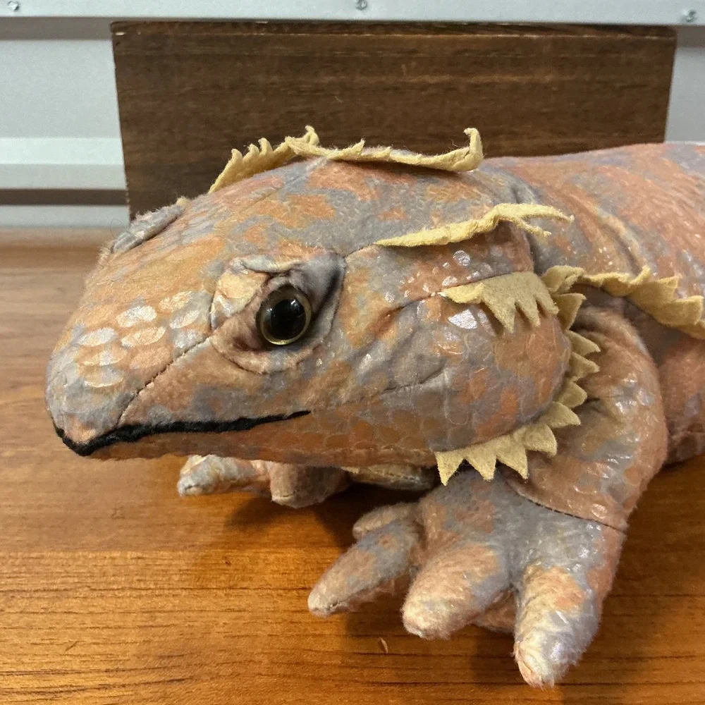 Bearded Dragon Adult Hatchling Egg Reptile Lizard Plush Stuffed Animal Realistic